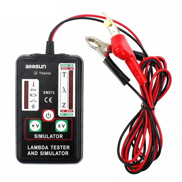 

em272 lambda tester & simulator test 1,2,3 and 4 wires sensors durable abs enclosure