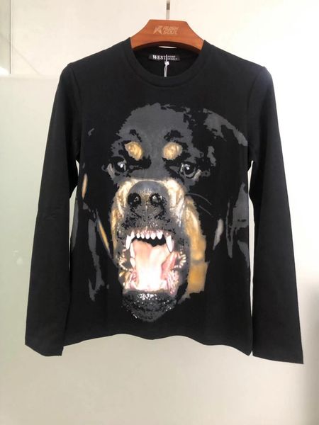 

autumn designer mens women sweater hoodies 3d rottweiler print fashion clothing men sports shirt hoodies size s-xl, White;black