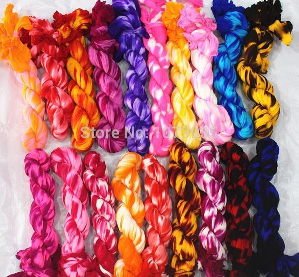 

wholesale-wholesale 10pcs lot tensile mesh flowers materials nylon silk stocking flower for diy handmade gift accessory