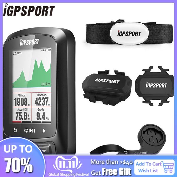 

igpsport cycling wireless computer ant+ bicycle speedometer igs618 bike heart rate speed cadence sensor computer accessories