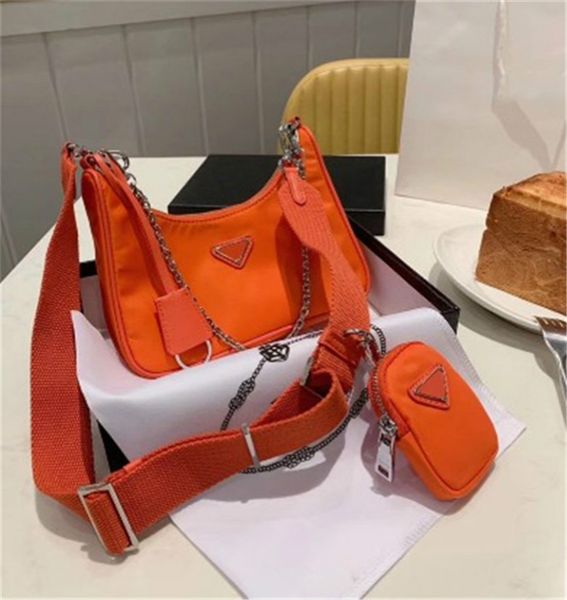 

luxury shoulder bags fashion designer handbag textured nylon crossbody 5 colors cfy2001073
