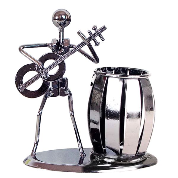 

creative metal pen holder pencil pot desk tidy container 9 types