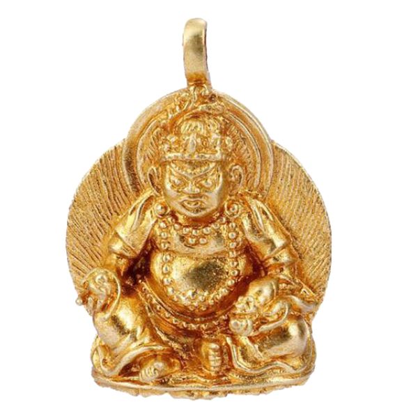 

metal tibeta fortune god buddhism lucky amulet diy necklace charm pendant gift