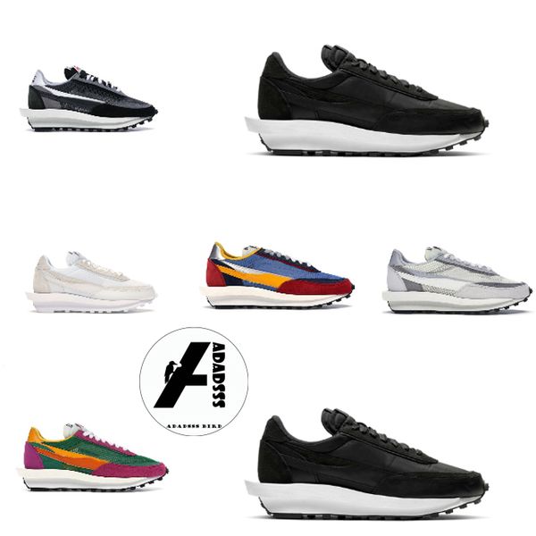 

lvd waffle daybreak run shoes trainers mens sneakers for women fashion designer breathe tripe black sports