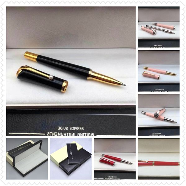 

высокое качество металла леди roller шариковая ручка канцелярские товары роскоши сиб написать мяч ручки подарок, Blue;orange