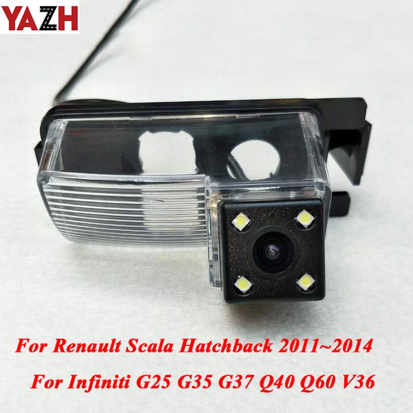 

yazh 175 degree hd reverse rear view camera for infiniti g35 g37 g25 q40 q60 for scala car parking monitor waterproof