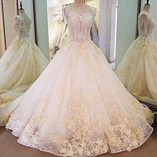 

3d цветы принцесса свадебное платье бальное платье о-образным вырезом без рукавов боковые ремни свадебное платье плюс размер может быть cust, White