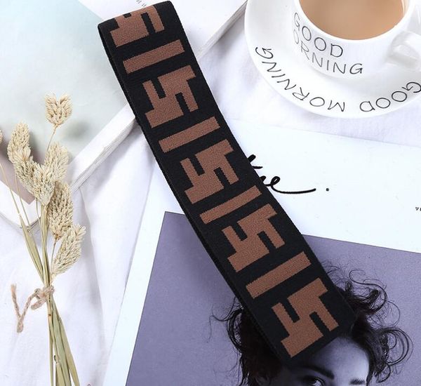 

2020 design elastic headband for women fashion hairband for women girl retro turban headwraps gifts color h3231, Silver