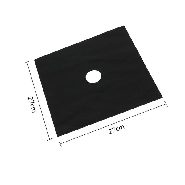 

1/2/4pcs/set reusable aluminum foil gas stove burner cover protector liner clean mat pad file injuries protection