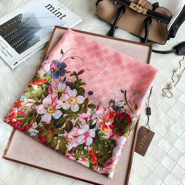 

2019 luxury royal brand fa hion de igner carf 100 ilk long carf 180 90cm great quality fa hion cla ic tyle pring ummer print carve