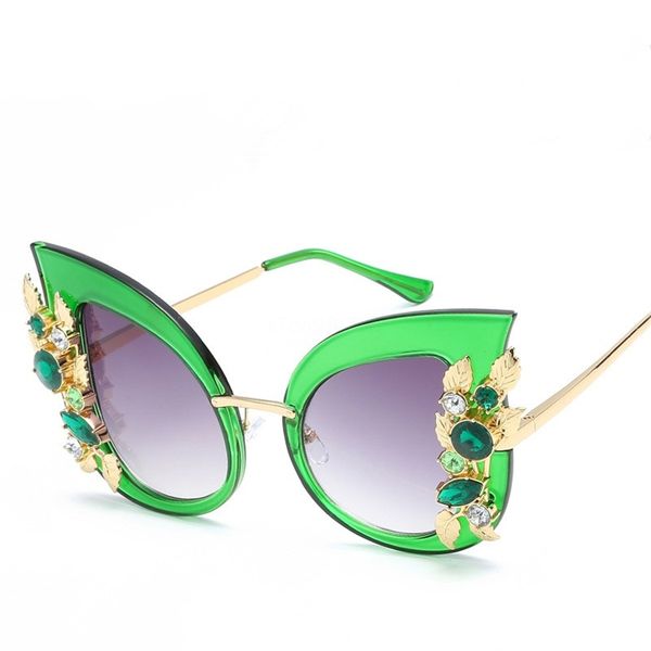 

10 1pcs txrppr sunglasses black frame green colorful lens men sun glasses women retro sunglass gafas de sol sunglas #500651, White;black