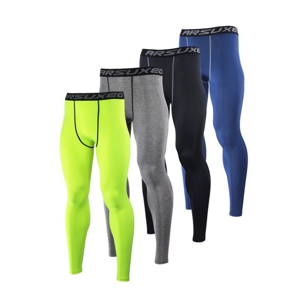 

new men cycling tights pants sports sport wear leg cover breathable stretch quick dry for cycling/running/yoga, Black