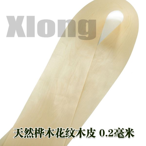 

l:2.5meters width:500mm thickness:0.2mm birch pattern natural solid wood veneer thin speaker manual veneer base material