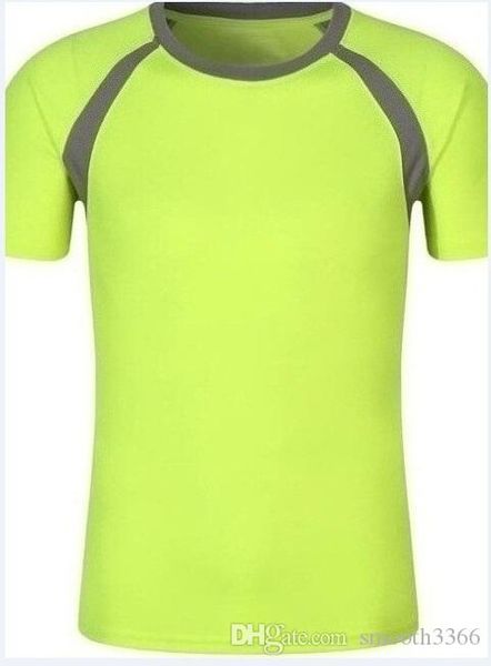 

1152 men's tight-fitting fitness white-gray clothes running short-sleeved sportswear stretch quick-drying clothes t-shirt, Black;yellow