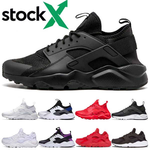 

huarache iv 4.0 1.0 running shoes for women men triple black white green men huaraches sports sneakers chaussures 36-45