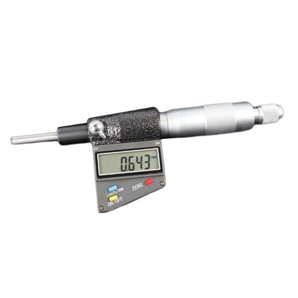 

electronic micrometer head scale pipe thickness 0-25mm 0.001mm gauge meter