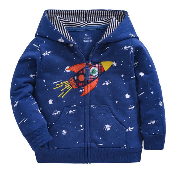 

baby clothes jacket clothes toddler baby boys outerwear cartoon hooded coats zip windproof rainproof jackets, Blue;gray