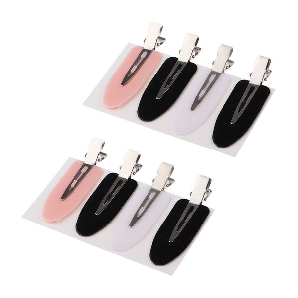 

women fashion no bend seamless curl pin hair clip for makeup hairstyle, Brown