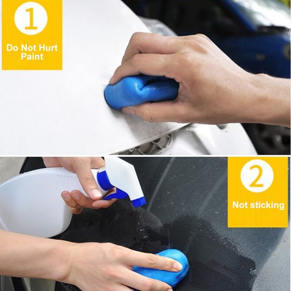 

100g car wash magic clean blue clay bar auto vehicle detailing car truck clean tools magic mud cleaner styling z2