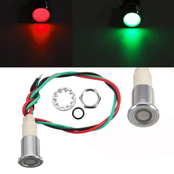 

signal lamp turn light 12v 24v 10mm waterproof led panel dash panel warning indicator light universal for car boat truck van