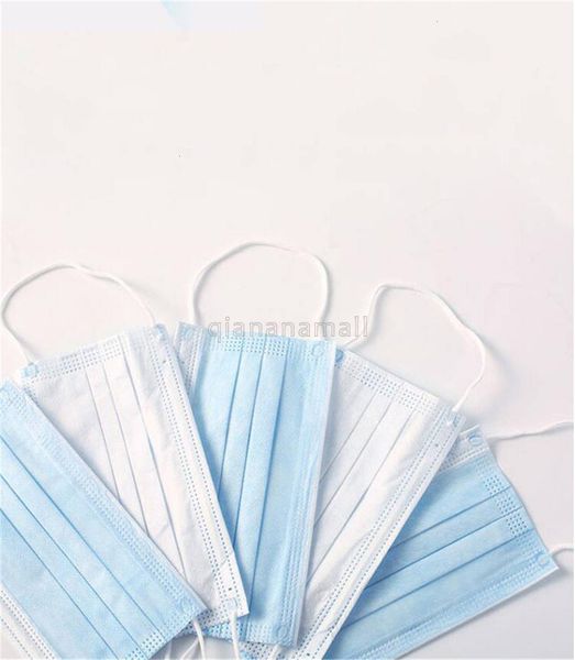 

акции! одноразовая в дышащей маске голубых масок dust 3 слойного non woven ухо 50pcs loop одноразовой mouth маска