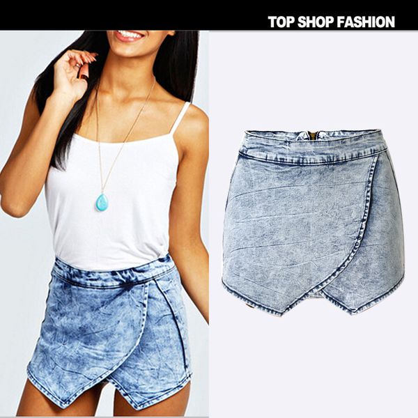 

2018 women short skirts ladies short feminino high waist bright mini asymmetrical shorts shirts shorts for women, White;black