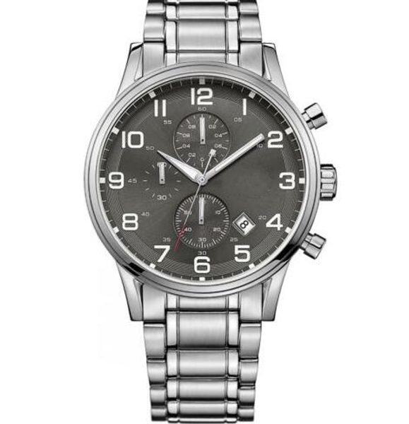 

2019 silver stainless steel strap watch 1513181, Slivery;brown