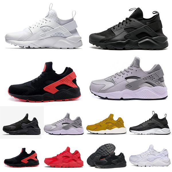 

Nike Air Huarache Run 1 2018 New Air Huarache 1 Ultra Running Shoes For Men Women All Red Huraches Huaraches Mens Trainers Hurache Sports Sneakers Si