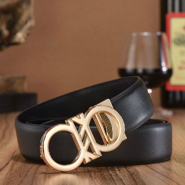 

2020 designer belt new arrival men women genuine leather belt,3.5cm luxury gold buckle belt for belts, Black;brown