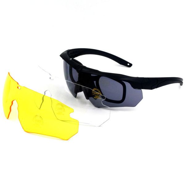 

new designer could bedisassembly sport goggle polarized sunglasses bulletproof outdoor sports glasses sunglasses shooting tactical goggles, Blue