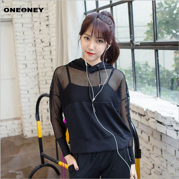 

oneoney new women women yoga shirts long sleeve gym shirts fitness clothing shirt female sports sport shirt, White;red