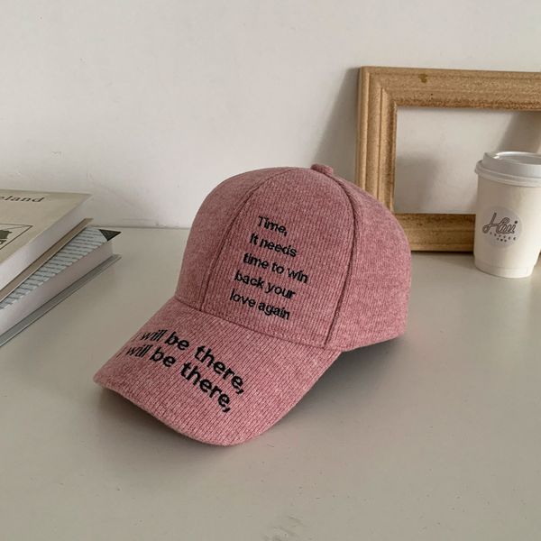 

мужская дизайнерская сезонная теплая бархатная простая буквенная вышивка бейсбольная шляпа модные мужчины и wo изогнутые поля кепки для люби, Blue;gray