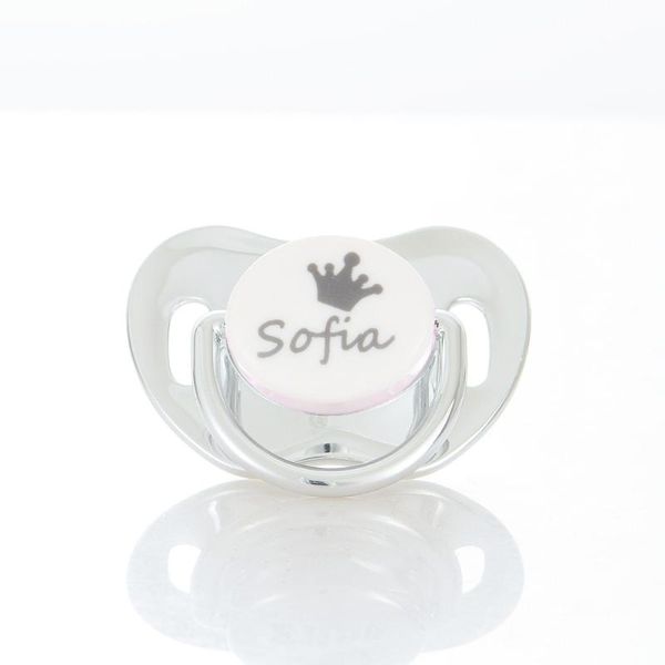 

miyocar custom any name can make silver bling pacifier sgs pass safe pacifier for baby bpa dummy baby shower gift pp-9