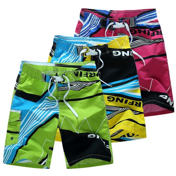 

men beach shorts summer swimming trunks male swimwear quick dry breathable loose print elastic casual short plus size m-6xl