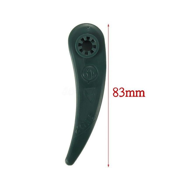 2019 10x Plastic Blades For Bosch Grass Trimmer Art 23 18li 26