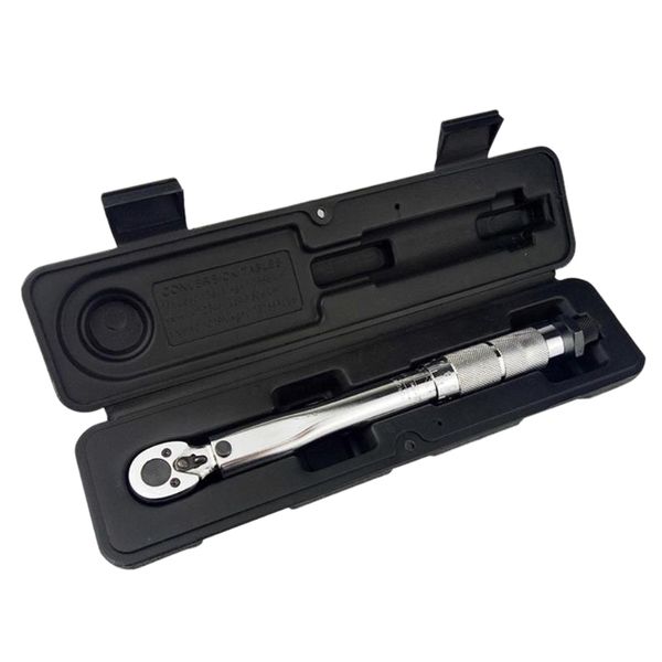 

1/4 inch multi-use drive torque wrench 5-25nm adjustable hand spanner ratchet repair tools torque wrench repairing hand tools