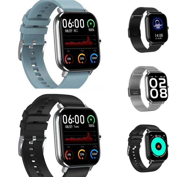 

100pcs v8 dt-35 smart watch color screen card bluetooth call sleep monitoring sports step watch sedentary reminder for: iphone samsung #qa32