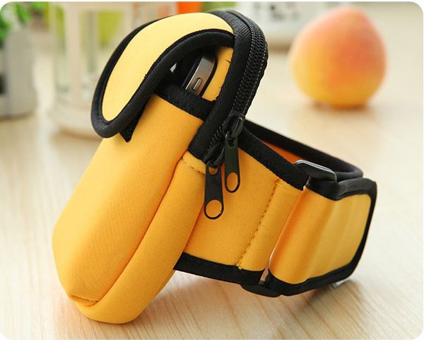 

5.5 -inch arms hang sets mobile phone waterproof bag of i6plus arm package running tied to carry outdoor mobile phone waterproof bag