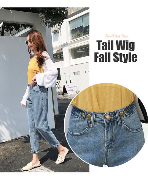 

blue gray harlan combing jeans female k