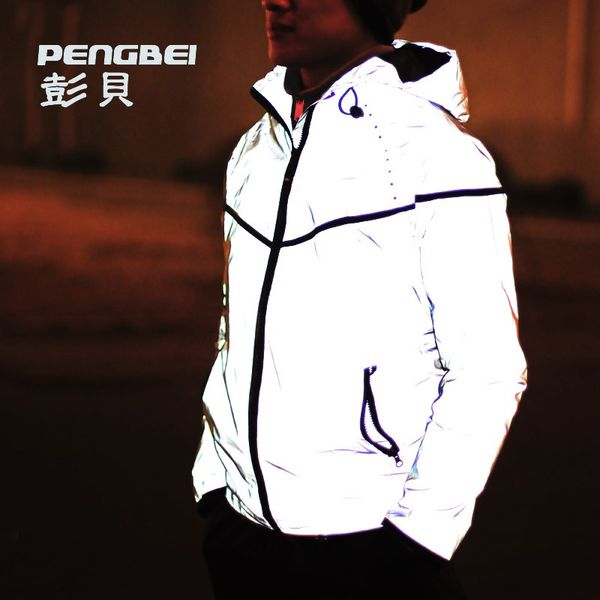 

2018 casual hip-hop brand winter plus size 4xl waterproof 3m reflective jacket men clothes baseball coats windbreaker, Black;brown
