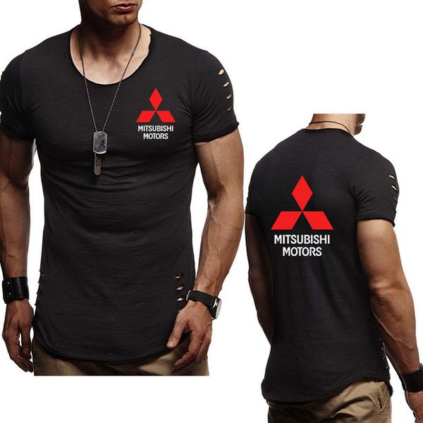 

new 2020 summer men's t-shirt for mitsubishi car printed cotton crew neck men's short sleeve fashion short sleeve y