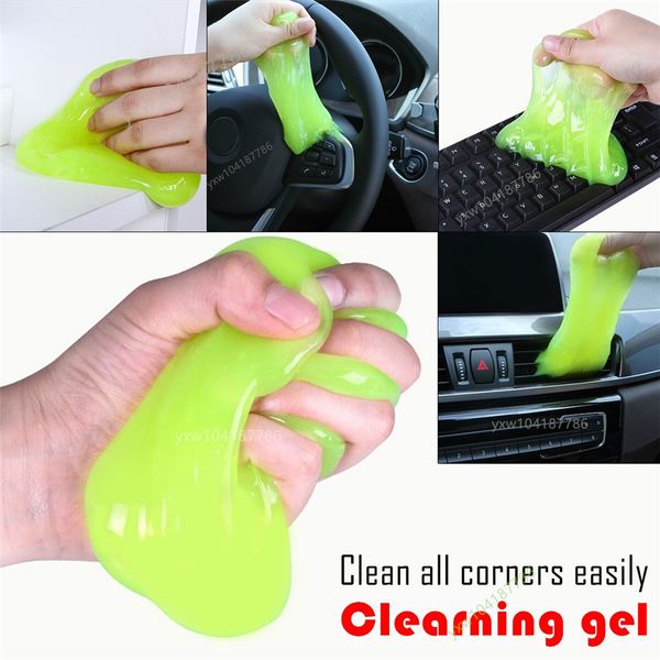 Новая магия Cleaning Gel шпатлевка автомобиля чистки клавиатуры глины консоли Laptop PC компьютер уборщик пыли