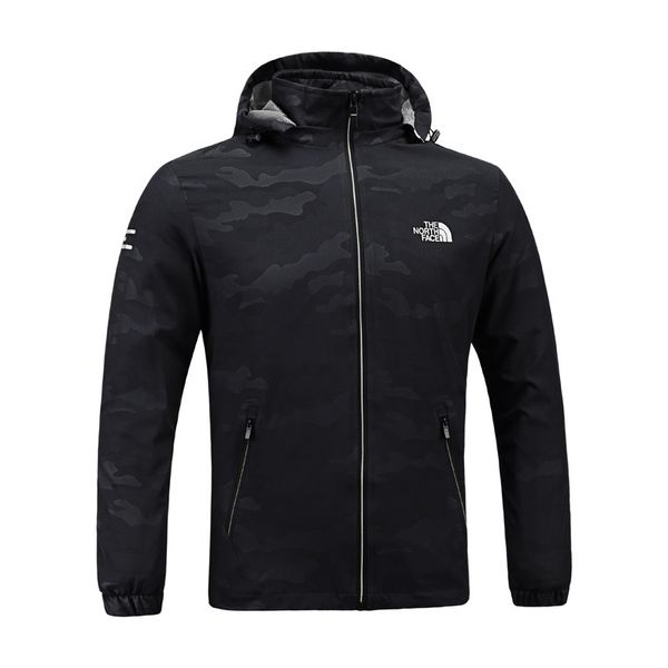 

Designer Jacket Outdoor Casual Jacket Men Camouflage Stretch Hooded Long Sleeve Breathable Sports Jacket Size L--3XL