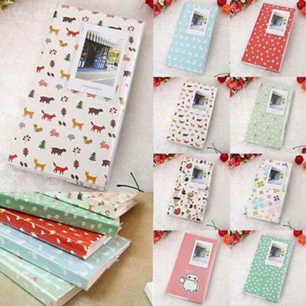 

84 pockets p box case storage for fujifilm instax mini flower polaroid fuji film ivory