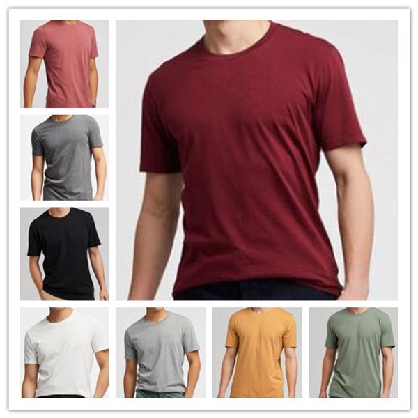 

t shirt 2019 men summer fashion gray yellow white linen short sleeve blank chinese style easy leisure t-shirt 21, Blue;black