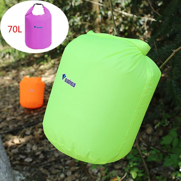 

waterproof dry bag water resistant canoe boating kayaking camping 70l floating outdoor sport water bags swimming boating bags