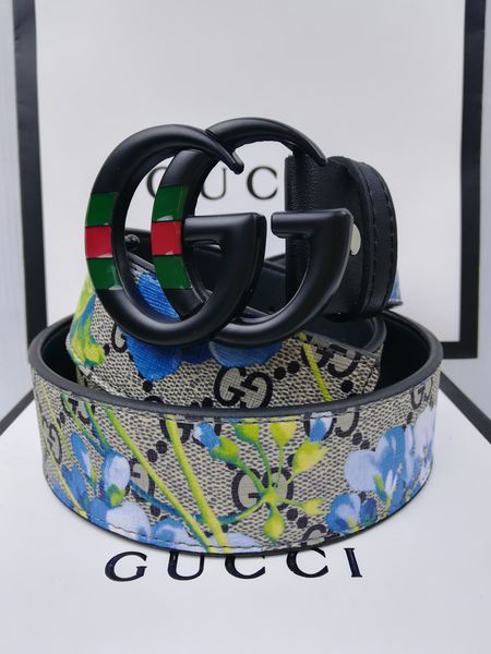 

leather belts new fashion mens business belts automatic buckle genuine leather belts mens waist belt, Blue;gray