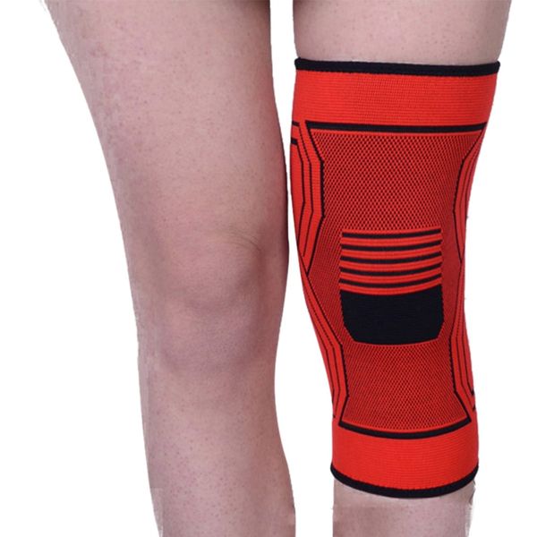 

pcs outdoor sports fitness knee pads support men women gym protector silicone antislip absorption knee pad, Black;gray