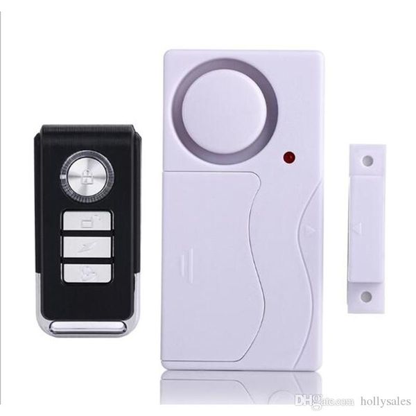 Novo Wireless janela magnético Porta Detector Sensor remoto de alarme de controle de entrada Detector Anti-Theft Home Security Sistema DHL transporte livre