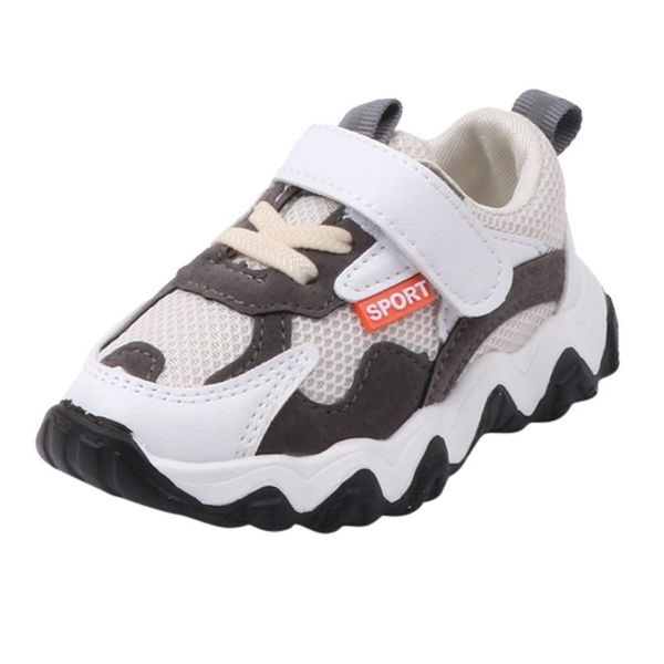 

2020 новые дети мальчики и девочки мягкое дно летние кроссовки повседневная обувь волна дно дышащие кроссовки, Black;red